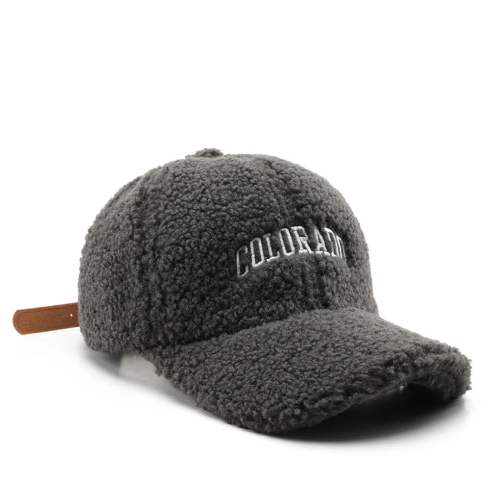 

New Keep Warm Baseball Cap Breathable Casual Sunscreen Hat Embroidery Duck Tongue Hat Winter