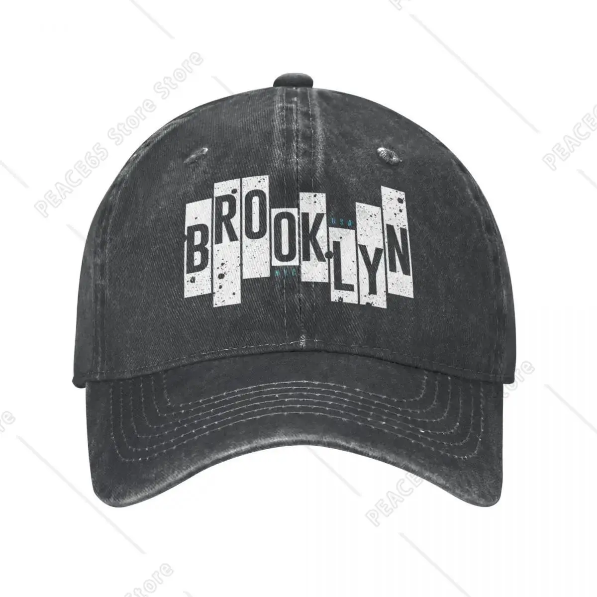 

Brooklyn USA NYK Unisex Style Baseball Cap Distressed Caps Hat Fashion Outdoor All Seasons Travel Headwear