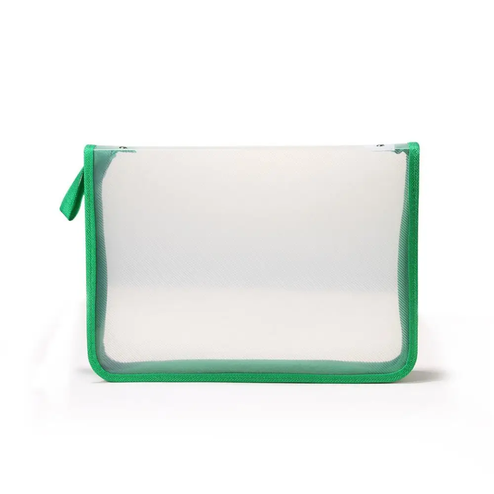 

Office Stationery Document Bag Zipper Pocket Storage Bags Zipper Storage Bag Paper Organizer File Bag Folders Test Paper Folder