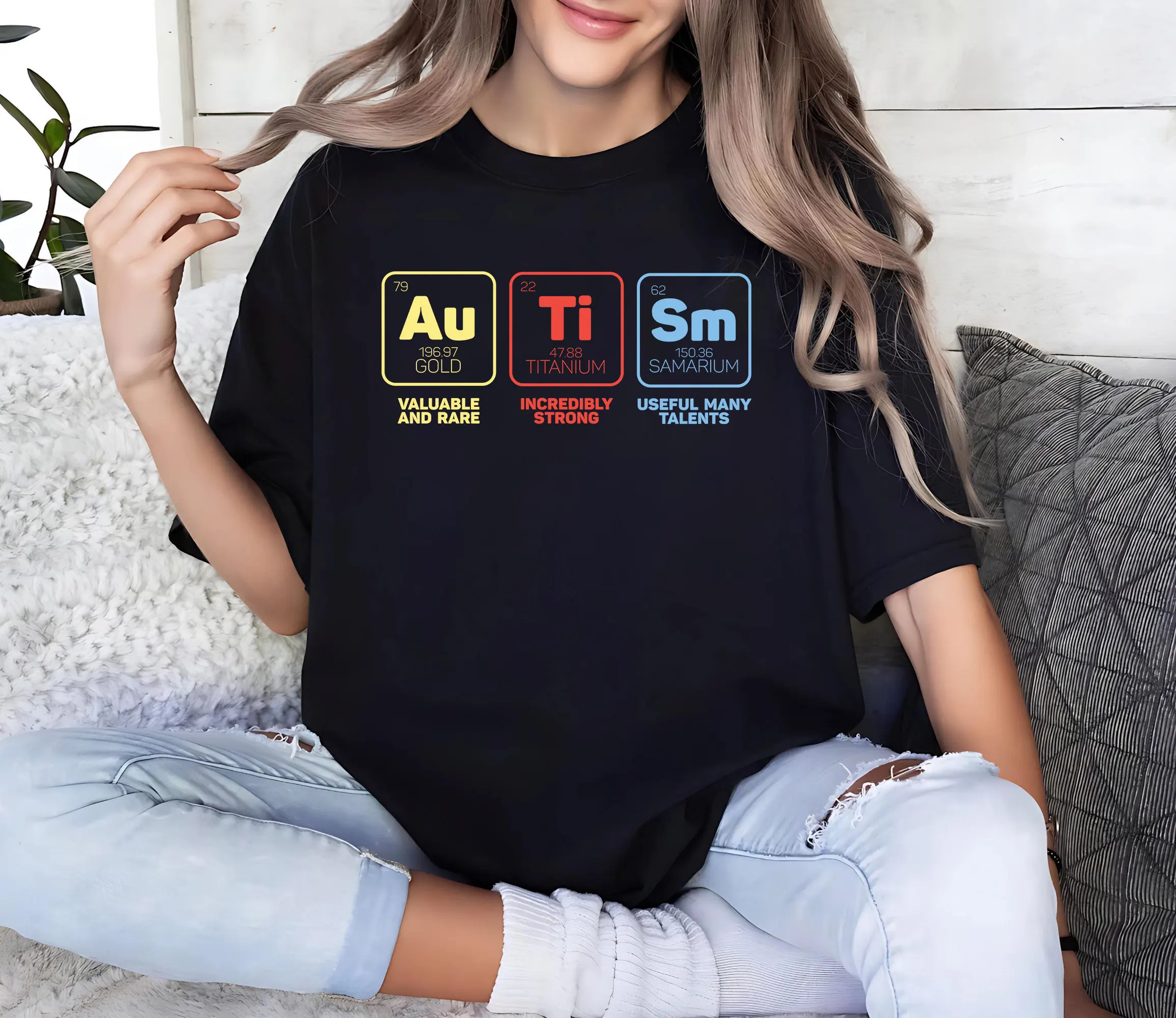 Autism Elements T Shirt Awareness Walk Day Neurodiversity Month