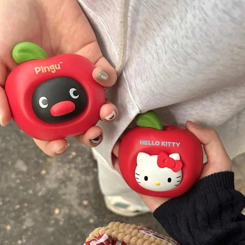 

Genuine Cute Pingu Apple Hand Warmers Rechargeable Hand Warmers Kawai Portable Hand Warmers Girl Birthday Gifts