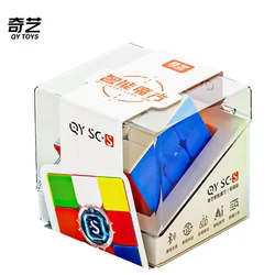 Qiyi Smart Cube 3x3 Magnetic Magic Speed Cube Stickerless Professional Fidget Toys Qiyi AI 3x3 Speedcube Cubo Magico Puzzle