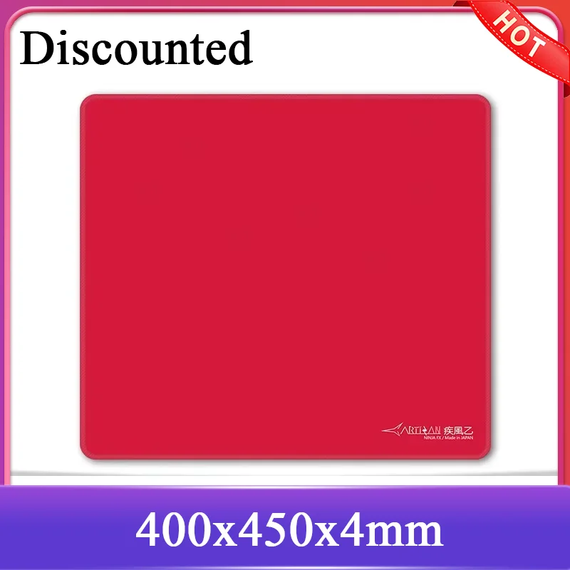 

Discounted ARTISAN FX Zero FX Feiyan Mouse Pad Fibre Waterproof Prevent Hand Sweating Anti Slip Pad Gaming Mouse Pad Computer Gi