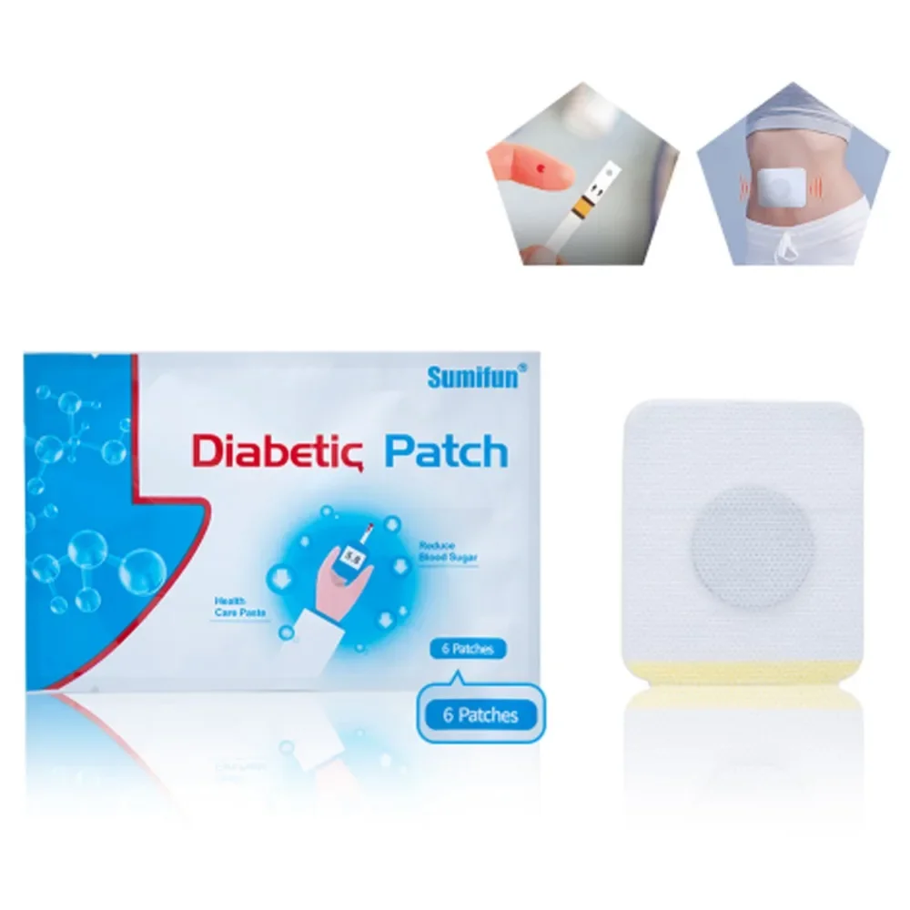 Herbal Diabetic Pads Reduce High Blood Sugar Diabetes Patches Medications Natural Herbs Diabetic Plaster Drop Ship