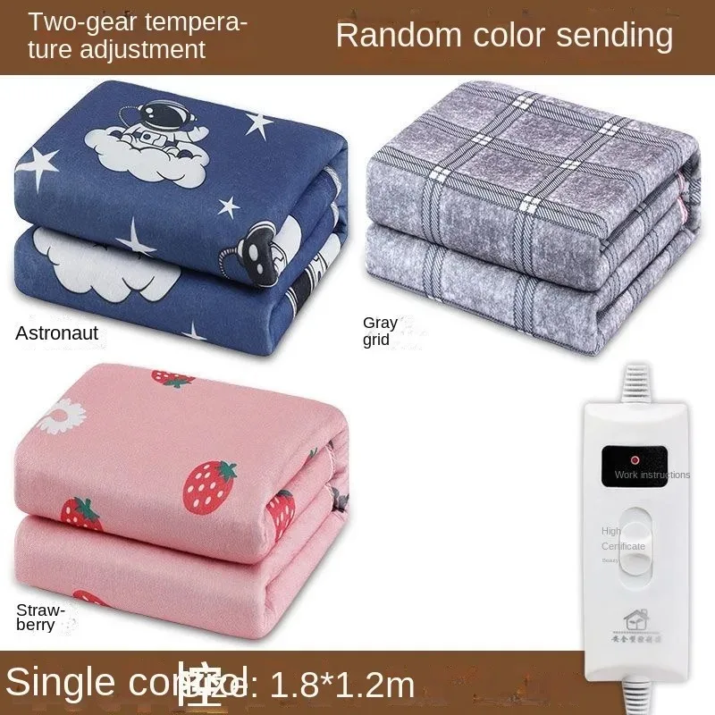 Beds Warm Electric Blanket Thermostat Heating Double Plug Electric Blanket 180x200 Winter Elektrische Deken Hot Blanket Electric