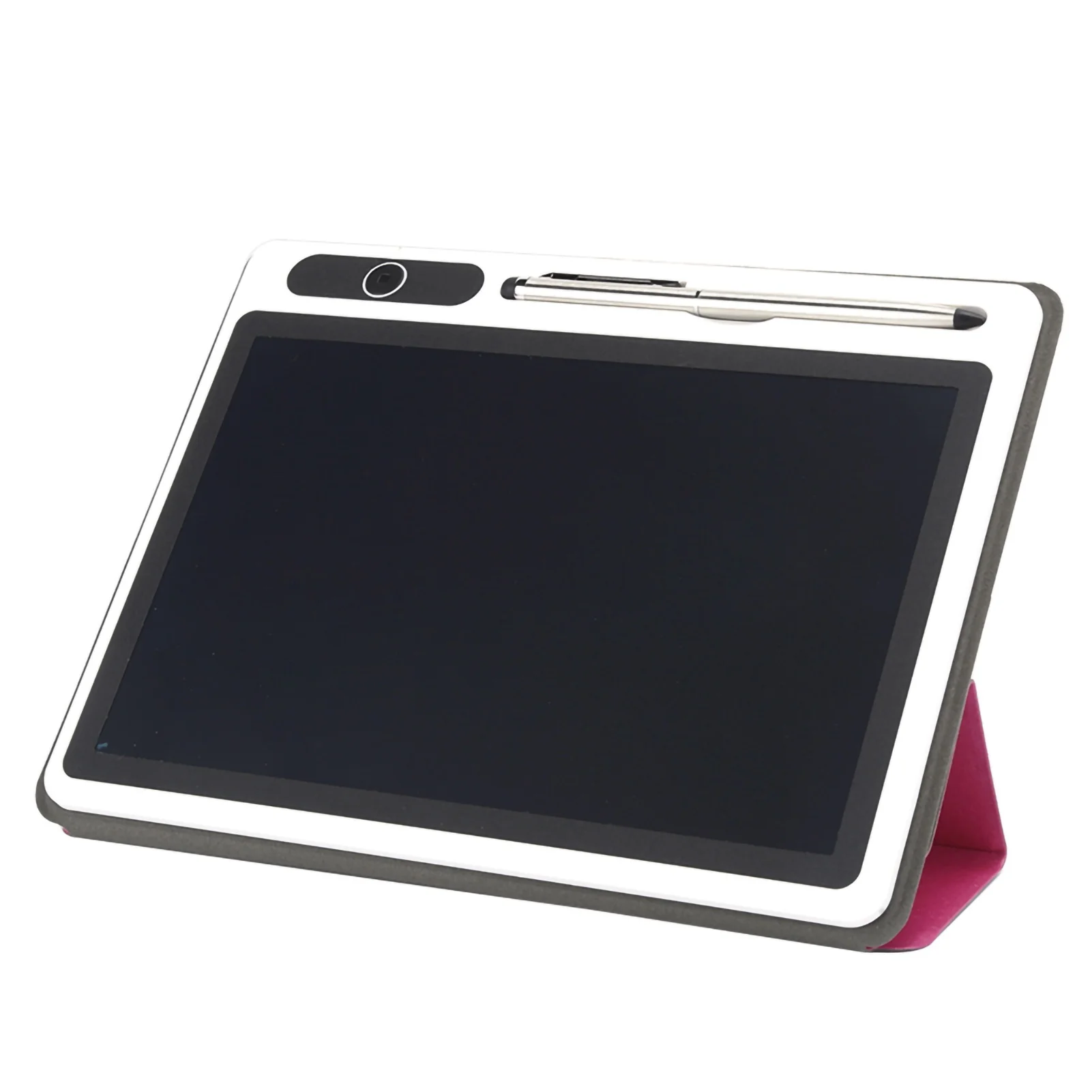 Electronic Notepad LCD Tablet Drawing Pad Business Supplies Hand Painting Tool 9 Inch((With Faux Leather Case)