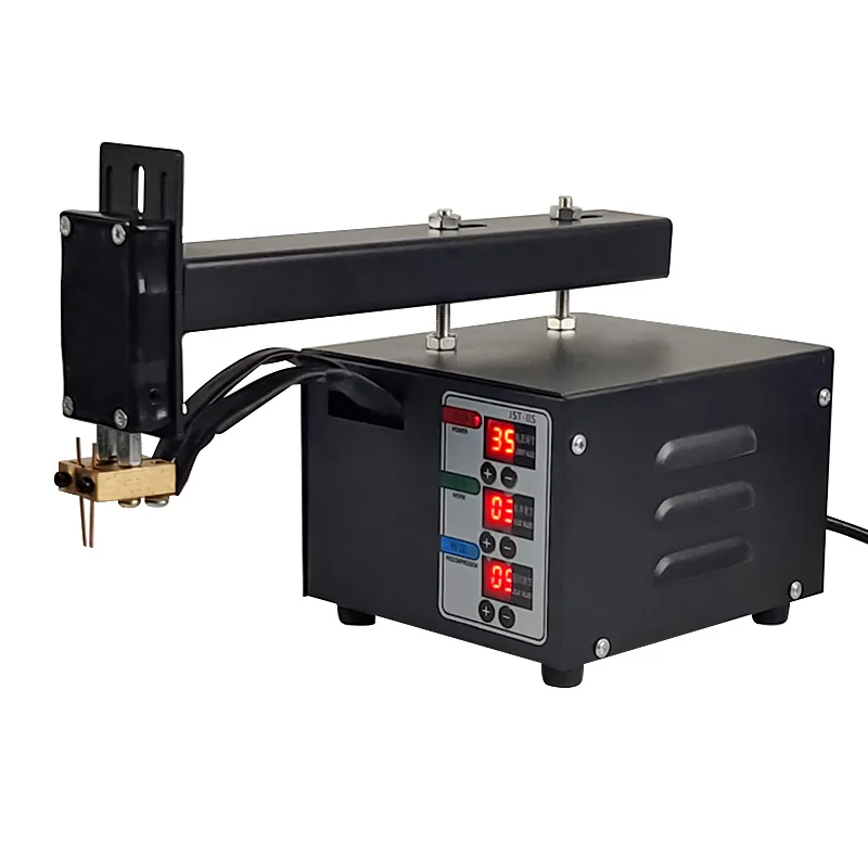 Pedal handheld portable lithium battery pack spot welding machine household micro welding collision welding machine