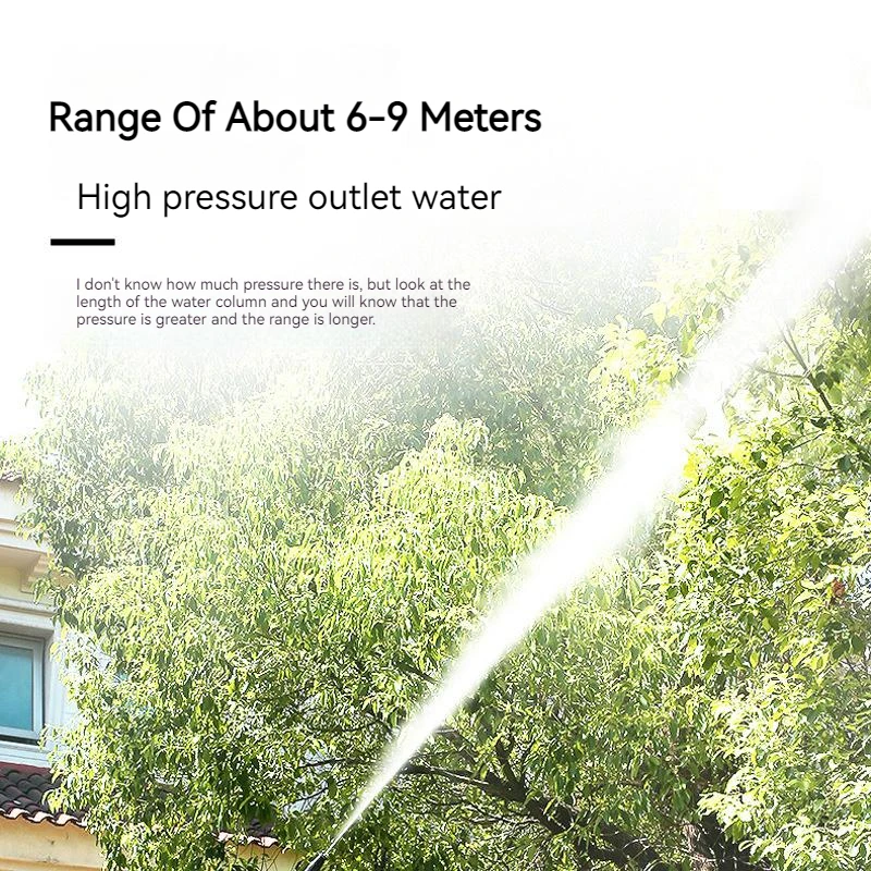 220V High Pressure Washer Household Mobile Convenient Car Washing Machine Brush Pump Pure Copper High Power Car Wash Equipment