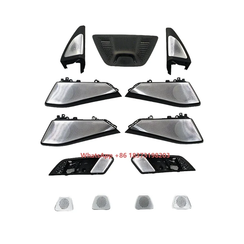 

Speaker Cover with LED Light Tweeter Round Tweeter Ambient Light Audio Speaker Cover for X5 G05 X7 G07