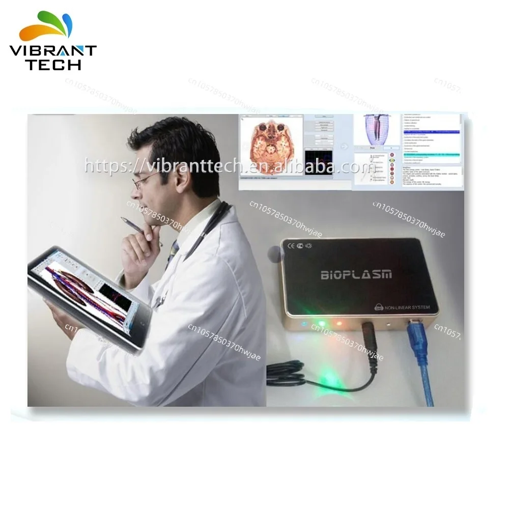 2023 Bioplasm Nls Health Analyzer Diagnostic Tester Bioresonance Scanner with Therapy Function