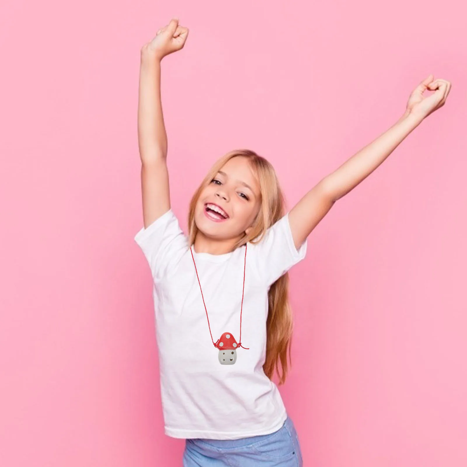 

Mushroom Ocarina Cute Ocarinas Ocriana Instrument Beginner -holes Wind