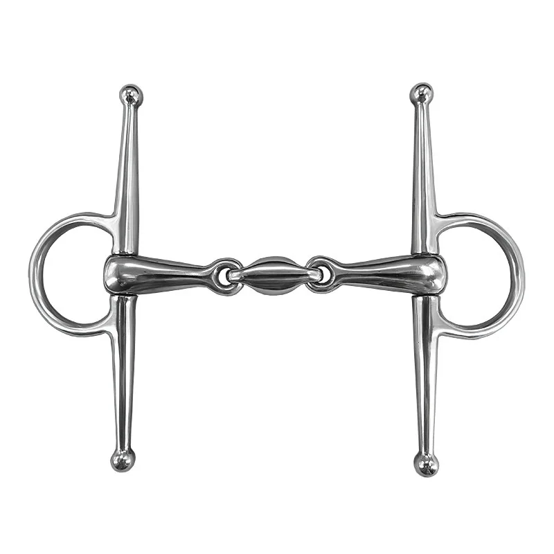 Horse Mouth Bits Stainless Steel Horse Chew Snaffle Eggbutt Bite Horse Training Equipment Equestrian Supplies 8 Styles