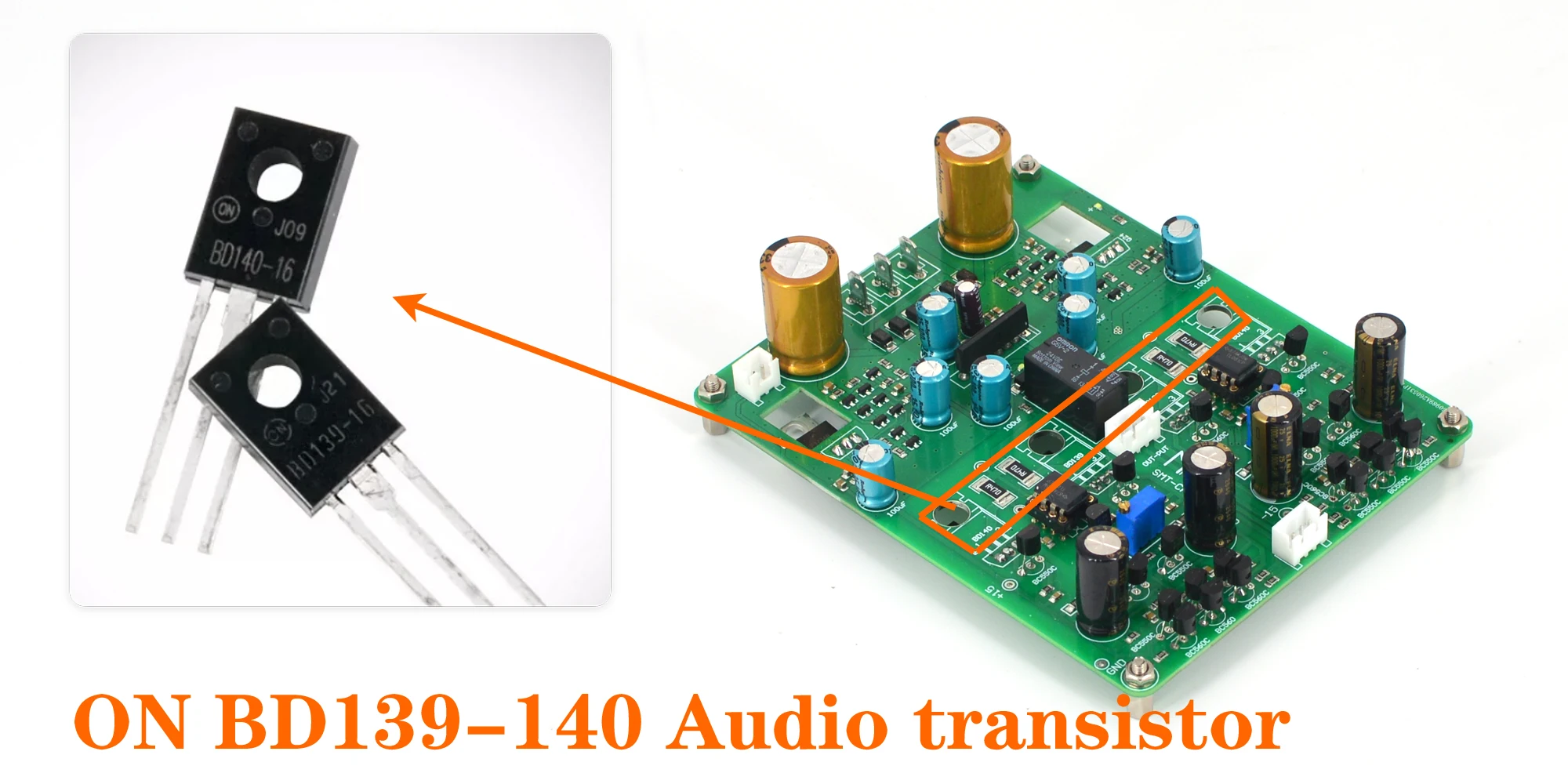 SMT-CK3 Voll diskreter Kopfhörerverstärker ohne Rückkopplung, Audiophiles Desktop-Hi-Fi-Audiogerät, natürliches Klangbild – Detail 9
