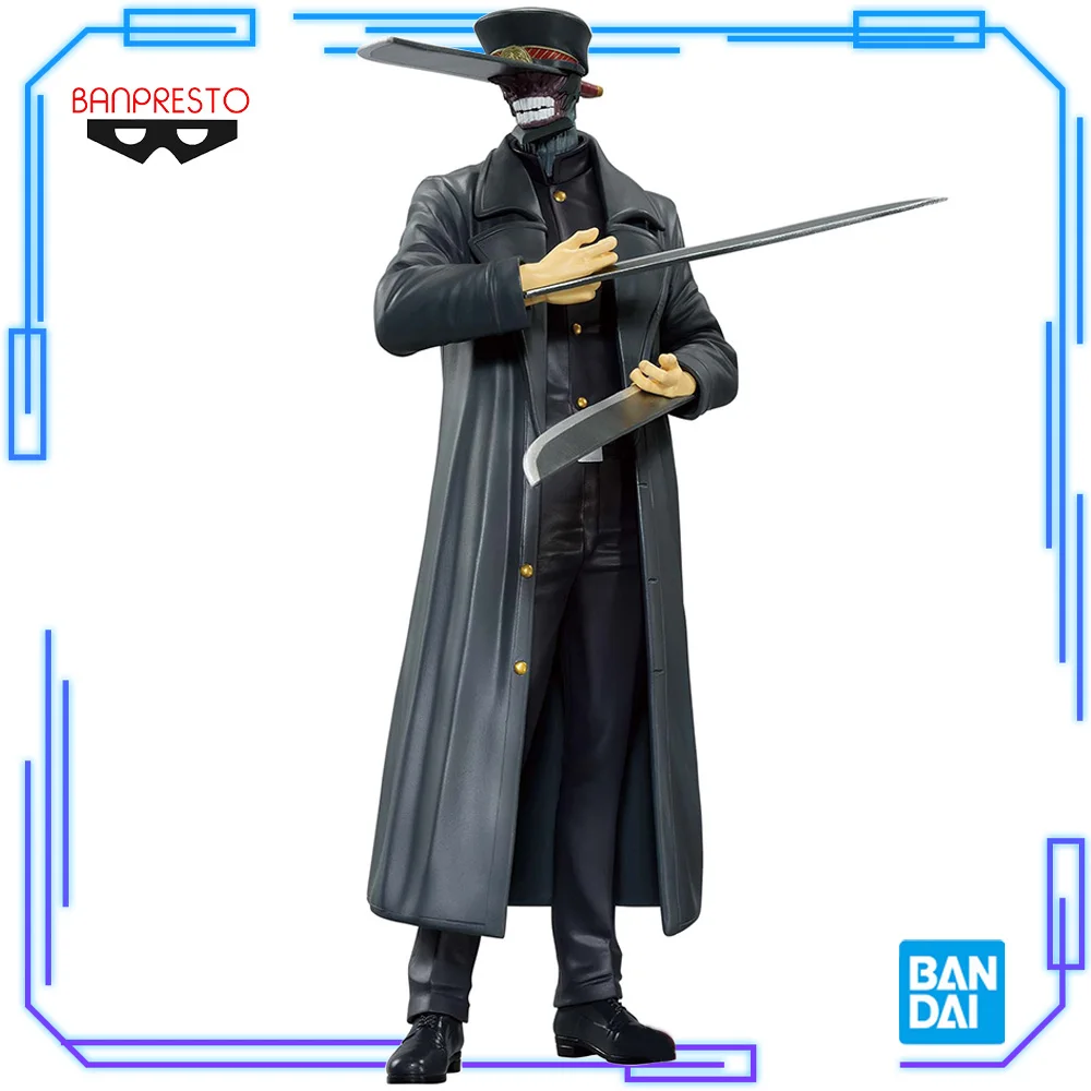 

В наличии Bandai Original Genuine Banpresto Аниме Chainsaw Man Chain Spirits Vol.6 Самурайский меч 19 см Модель игрушки Фигурки Рождественский подарок