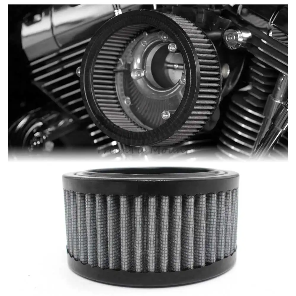 Motorcycle  Replacement  Gray Smoke Air Cleaner Intake Filte Fit For Sportster 1200 Forty-Eight Special XL1200XS 2018–2019