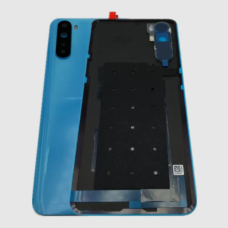 For Oneplus Nord 5G Battery Back Cover Rear Door Housing Replacement with Camera Lens for One Plus Nord AC2001 AC2003