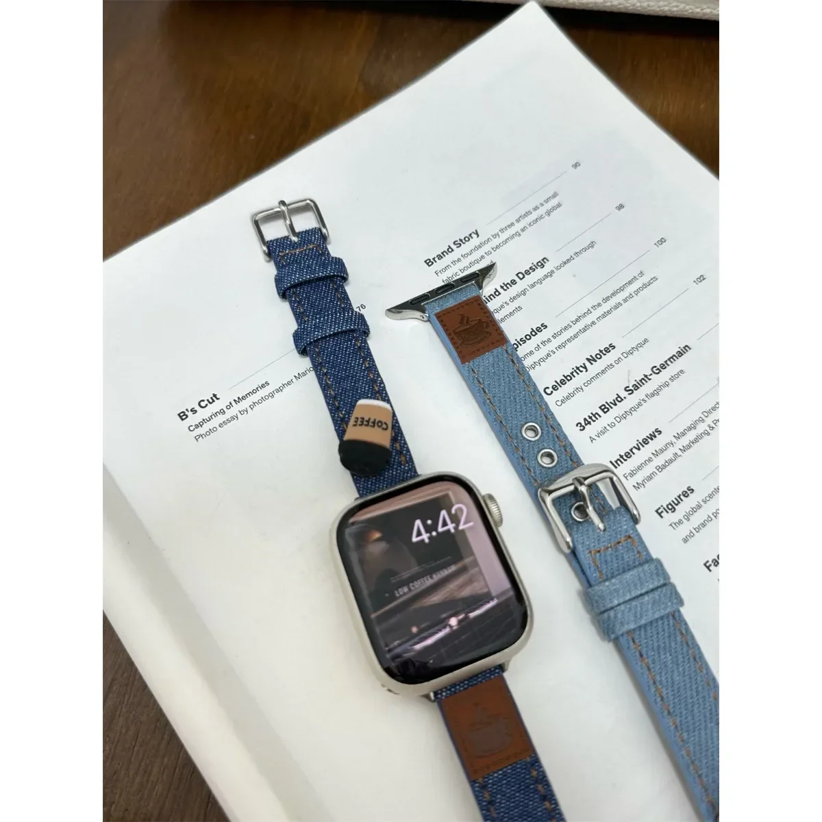 Kellon ranneke iWatchille 42/44/45/46/49mm 38/40/41mm PU-nahkainen muotikellohihna kellosarjalle Ultra2-sarja 10/9/8/7/6/5/4/3/2/1_voghion.com
