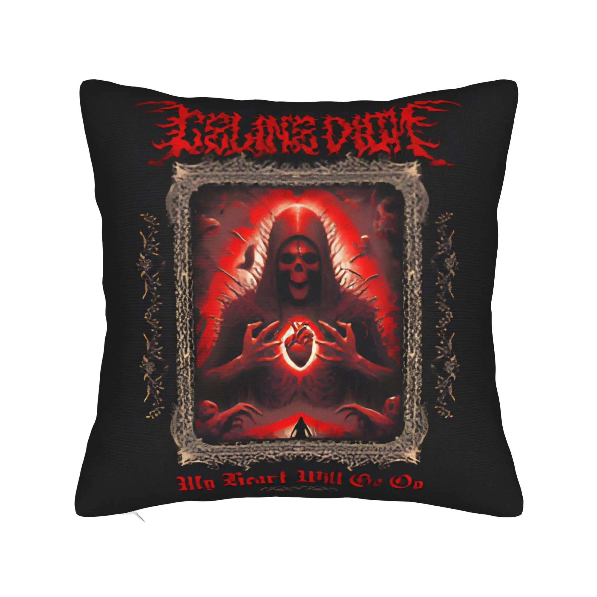 C-Celineds Dion Metal Pillow Case  Comfy Pillow Cover Funny Pillowcases For Couch Sofa Bedroom