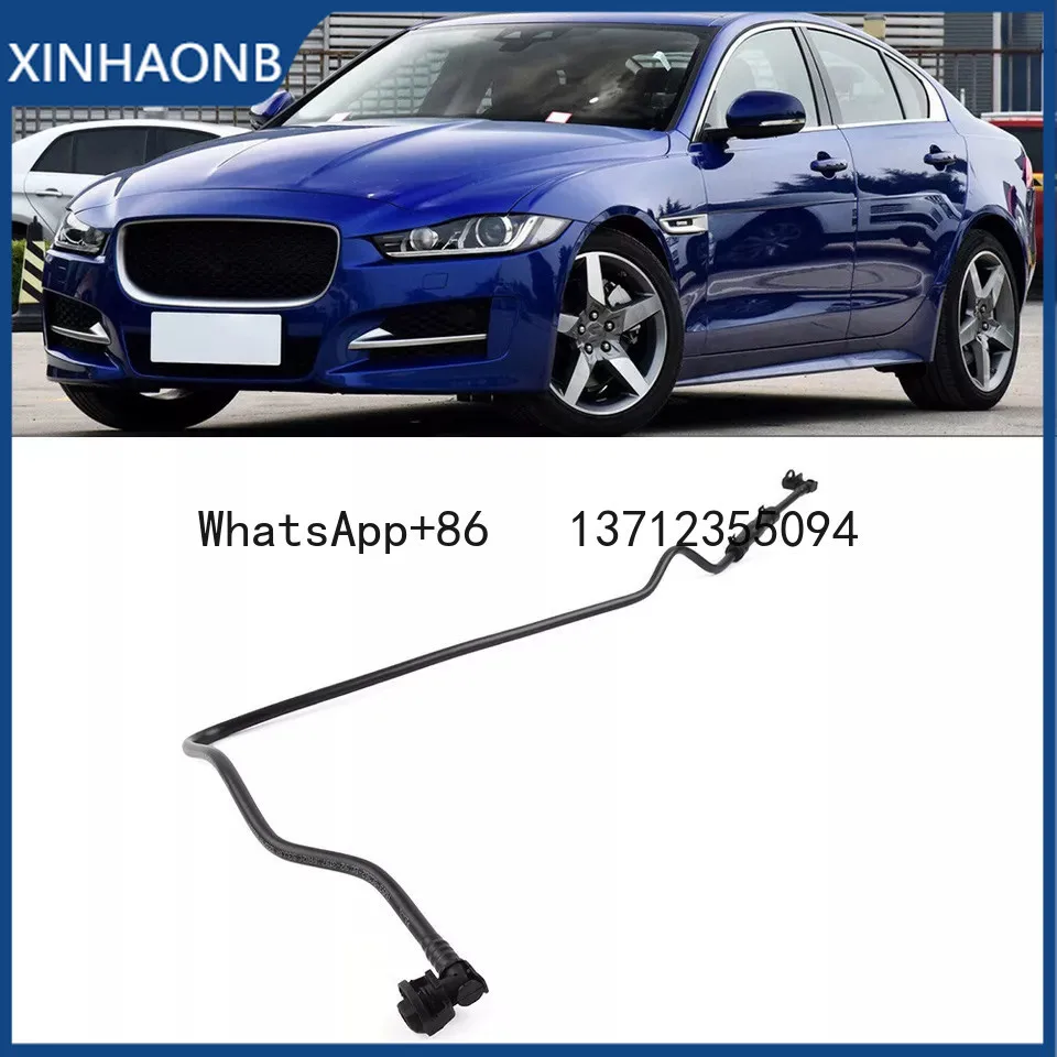 Brand New High Quality Overflow Hose LR091647 T4A2938 for Land Rover Range Rover Velar 2017-2020 Jaguar F-PACE XF 2016- XE 2015-