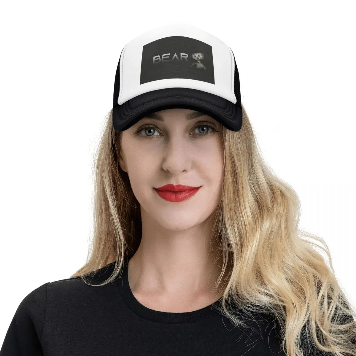 Bear Alpha Cap Casual Mesh Baseball Caps Adjustable Hat Hip Hop Summer Unisex Baseball Hats