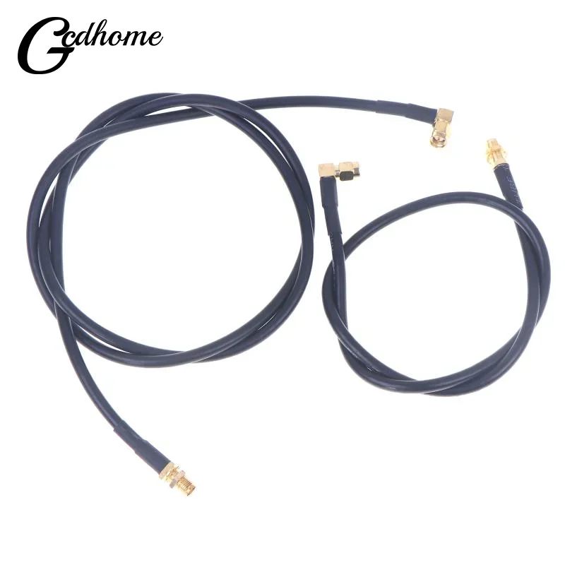 For UV-5R UV-82 UV-9R Walkie Talkie Radio Tactic Antenna SMA-Male To SMA-Female Coaxial Extend Connection Cable