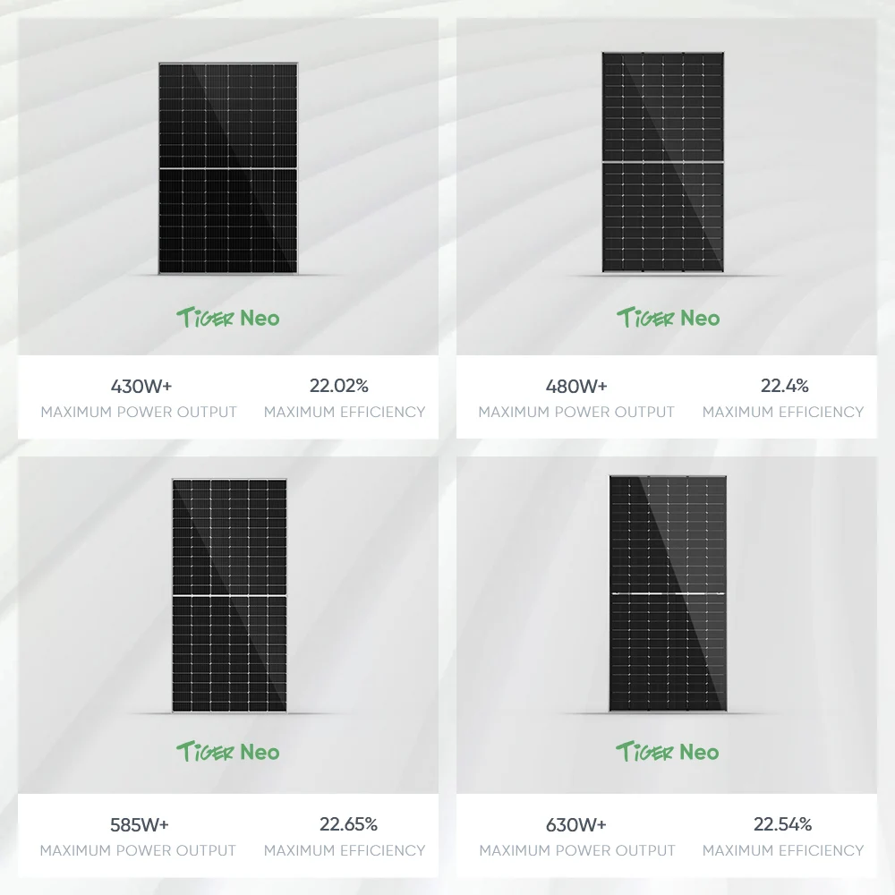 Customization Jinko Monocrystalline PV Solar Panel 545W 550 Watt 575Watt 585W 600 Watt Tiger Pro Neo N-type Solar Panels for Sol