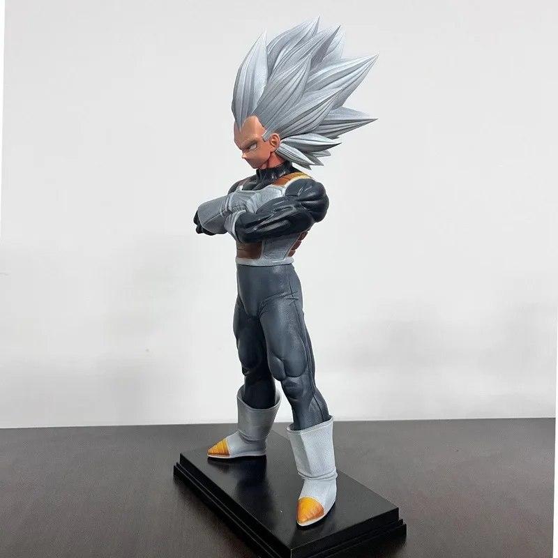 33cm Figurka Vegeta z Dragon Ball Z Anime DBZ Super Saiyan 3 Figurka Akcji Zabawki Manga Figurka PVC GK Statuetka Ozdoby Prezent dla Dzieci