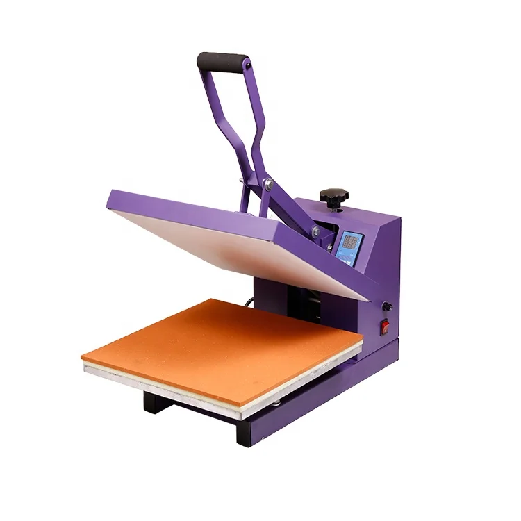 38x38 cm Heat Press Transfer Machine for Flat T-shirts and Plates Hot Stamping Machine for T-shirt