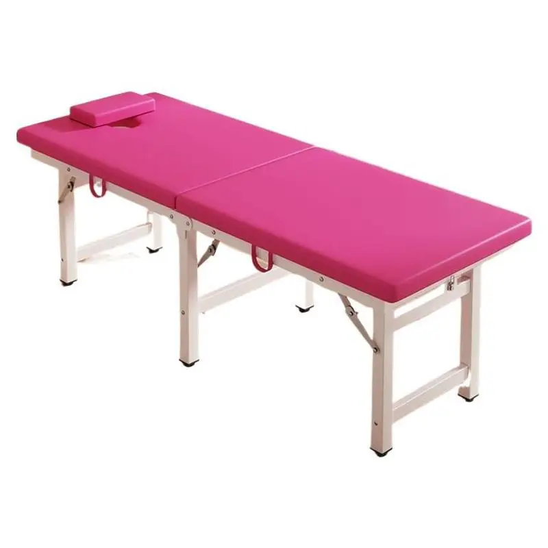 Folding Massage Bed Hospital Traditional Chinese Medicine Physiotherapy Bed Household Portable Acupuncture Tattoo Bed High