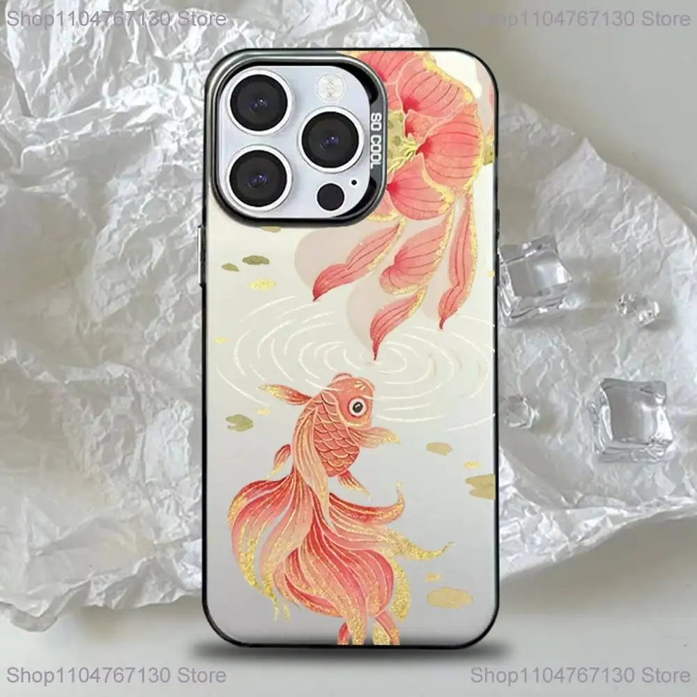 الفاوانيا لوتس طباعة تصميم حالة الهاتف آيفون 17,16,15,14,13,12,11,Pro,Max,Plus,Mini,XS,SE المضادة للسقوط الأسود ماتي الصلب الوفير