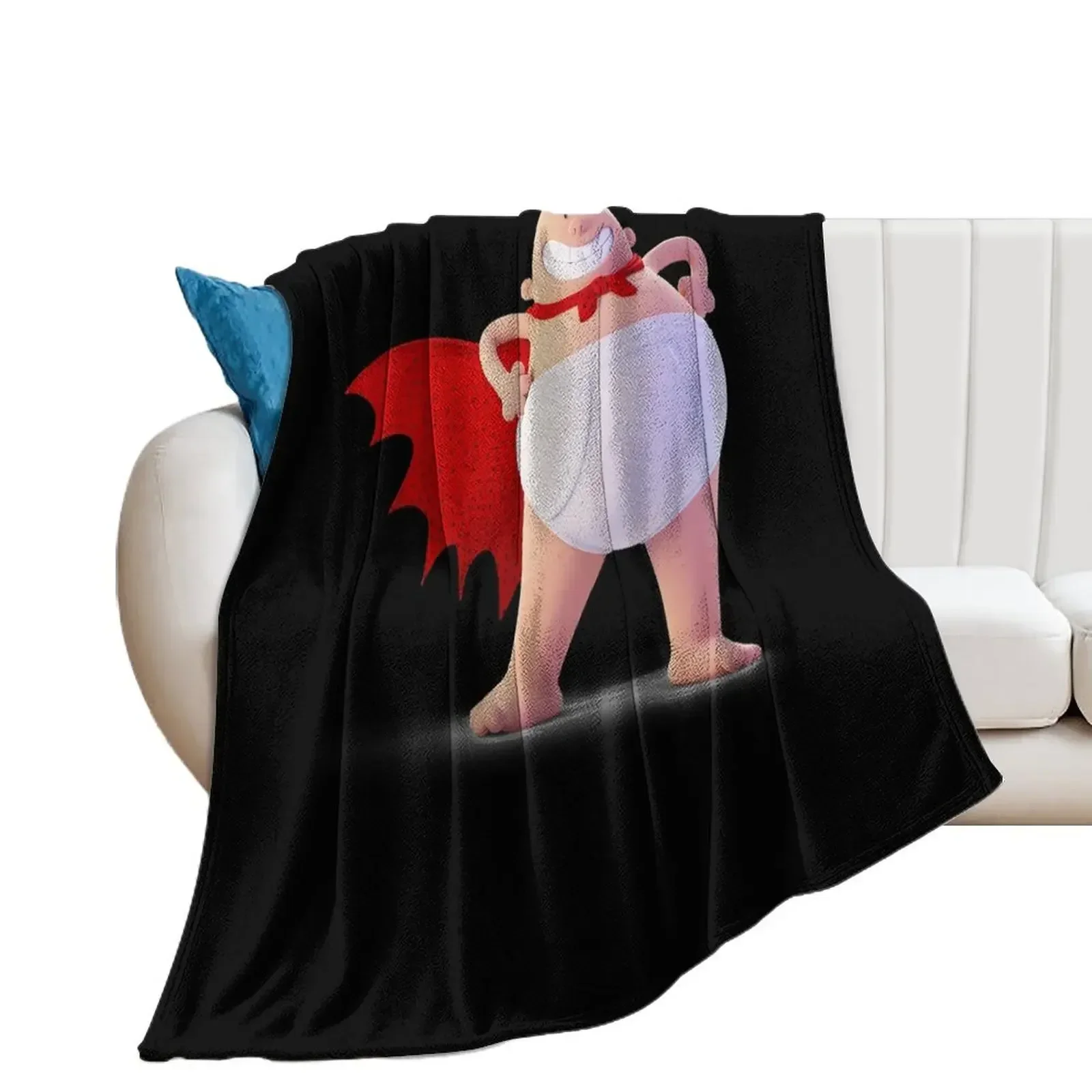 Gift Idea Captain Underpants Throw Blanket funny gift Polar Blankets