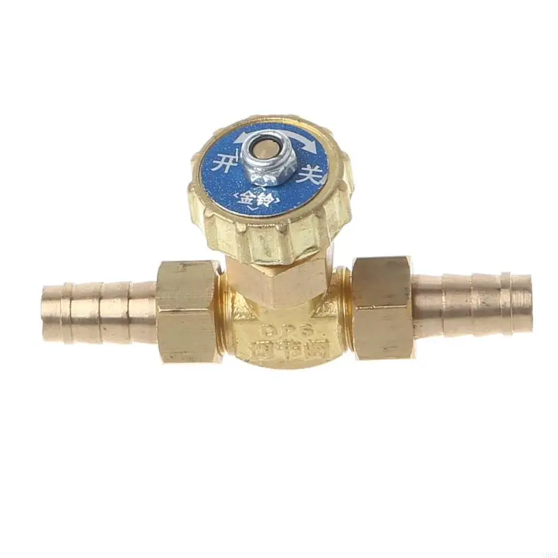 

G88B Elbow Brass Needle for Valve 10mm Propane Gas Adjuster Barbed Spigots 1 M