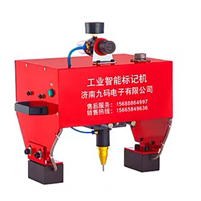 Portable Metal Pneumatic Dot Peen Marking Machine For VIN Code(170*110mm) Frame chassis number Pneumatic Dot Peen Marking