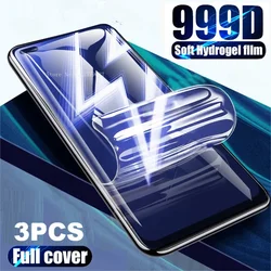 3Pcs Hydrogel Film For Samsung Galaxy A06 A13 A23 A51 A53 A14 A33 A34 5G Screen Protector For Samsung A16 A15 A35 A55 A54 A73 5G