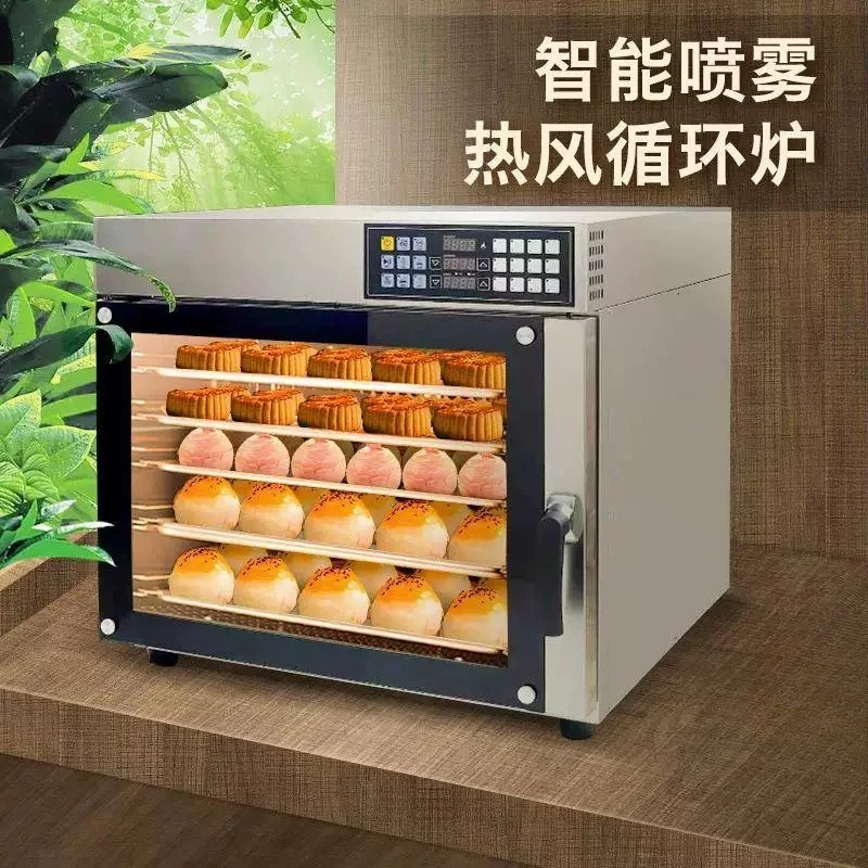 Hot Air Stove Commercial Oven Hot Air Circulation Stove Large Capacity Private Room Baking Bread Electric Oven with Spray