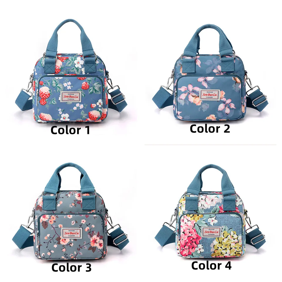 Women's Ladies Nylon Handbag Travel Casual Shoulder Bags Female High Quality Tote Crossbody Bag