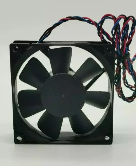 Hydraulic Bearing Fan AD0812LS‑A76GL 8025 8CM 12V 0.12A 3‑Wire Tachometer for Cooling Device