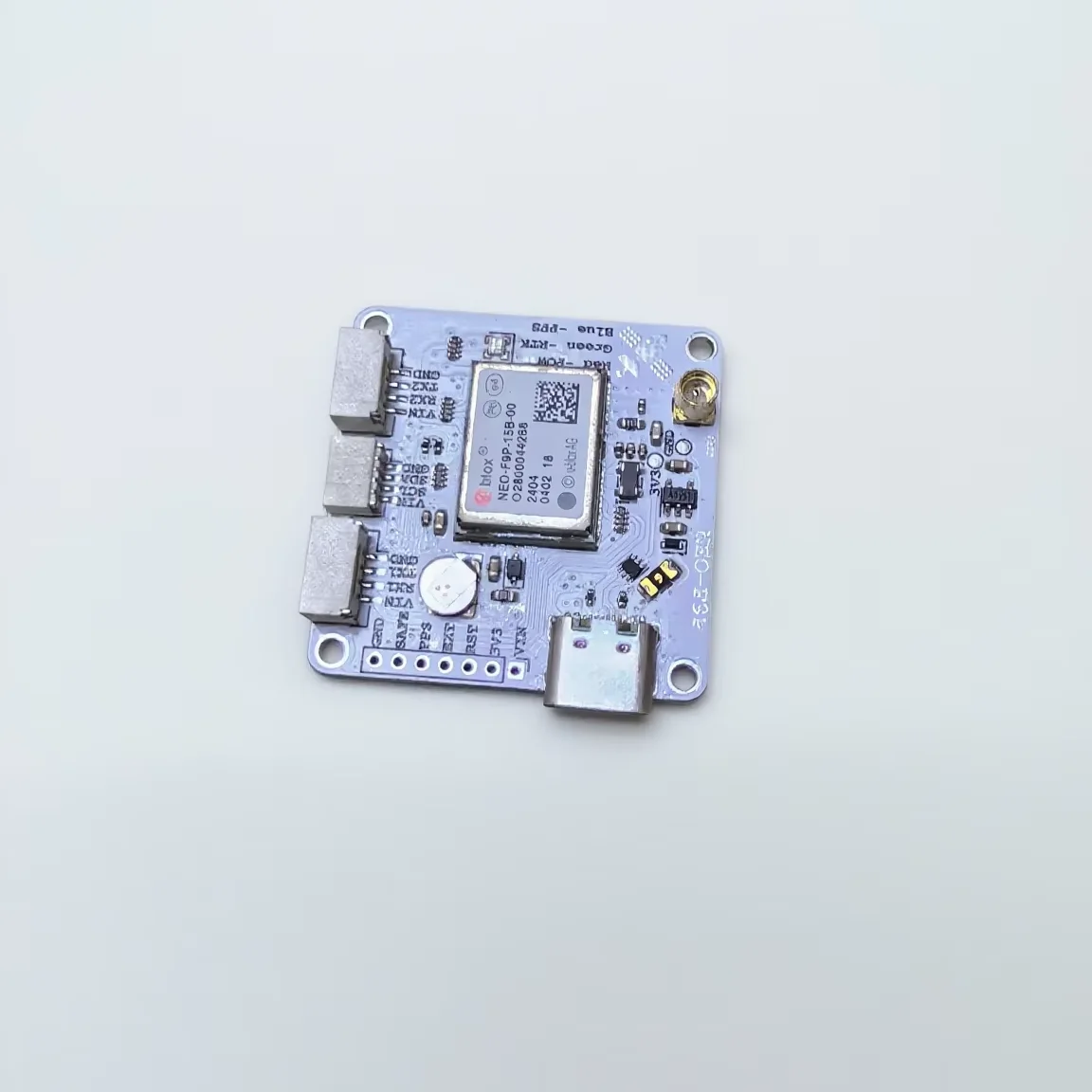 High Precision GNSS Multi Frequency Centimeter Level Low Power Consumption UBLOX NEO-F9P RTK Differential s GPS Module