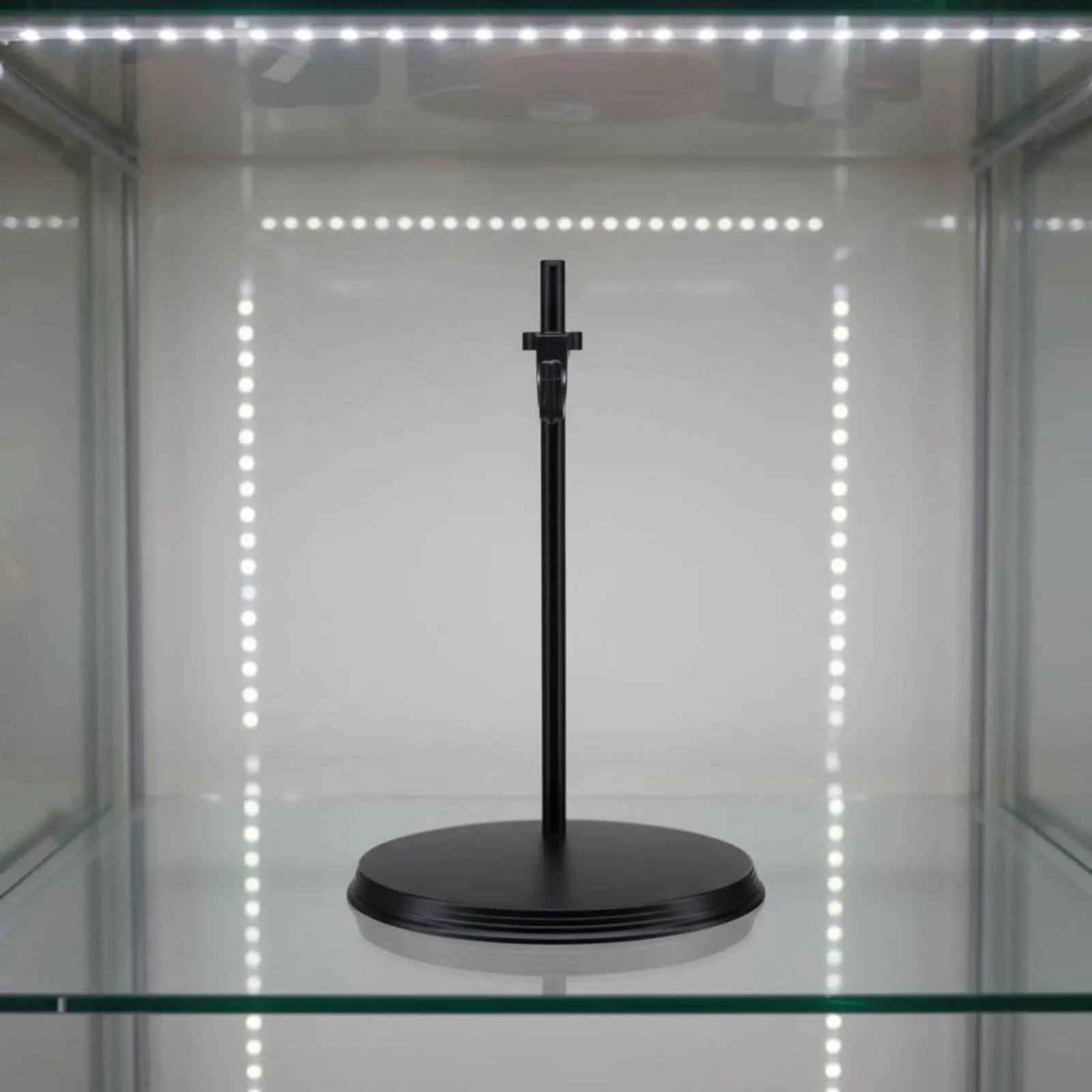 Soporte para Figuras a Escala 1/6 con Clips en U y C Incluidos, Soporte para Figuras con Sujeción en la Entrepierna, Soporte de Exhibición para Muñecas, Ahorra Espacio para Coleccionistas, Estante