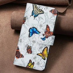 For OPPO A54 A74 A78 A98 A79 5G Luxury Case 3D Emboss Leather Wallet Book Etui for OPPO A54S A 16 S A94 A95 A18 A38 A58 Cover
