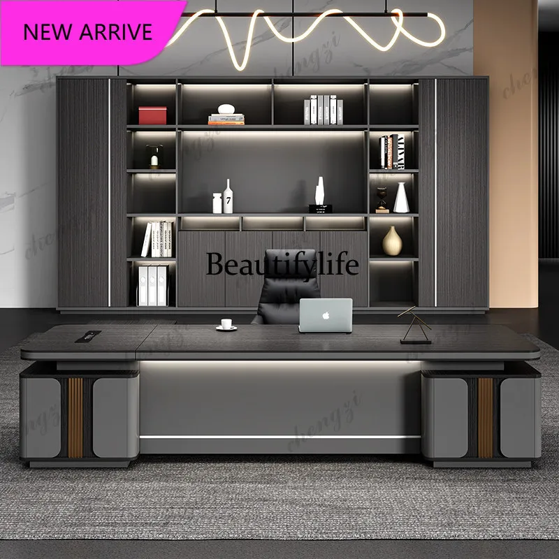 

P3 Workstation Modern Mesa Escriotorio Home Office L Shape Storage Executive Desk Designer Computer Bureaux Table Computer Des