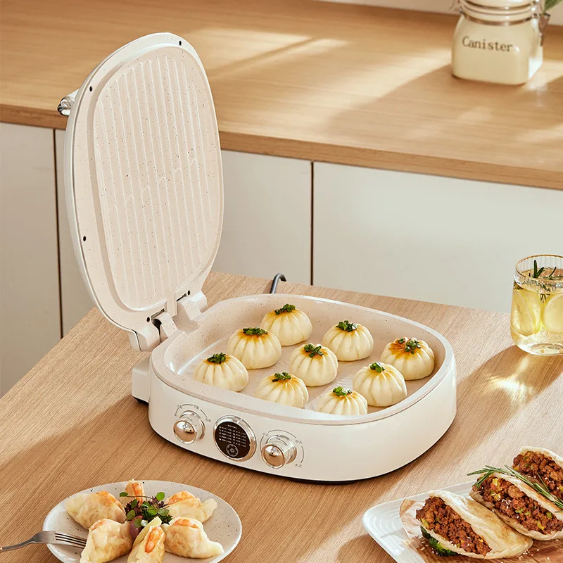 Household double-sided heating, new enlarged and deepened pancakes, pancake all-in-one machine