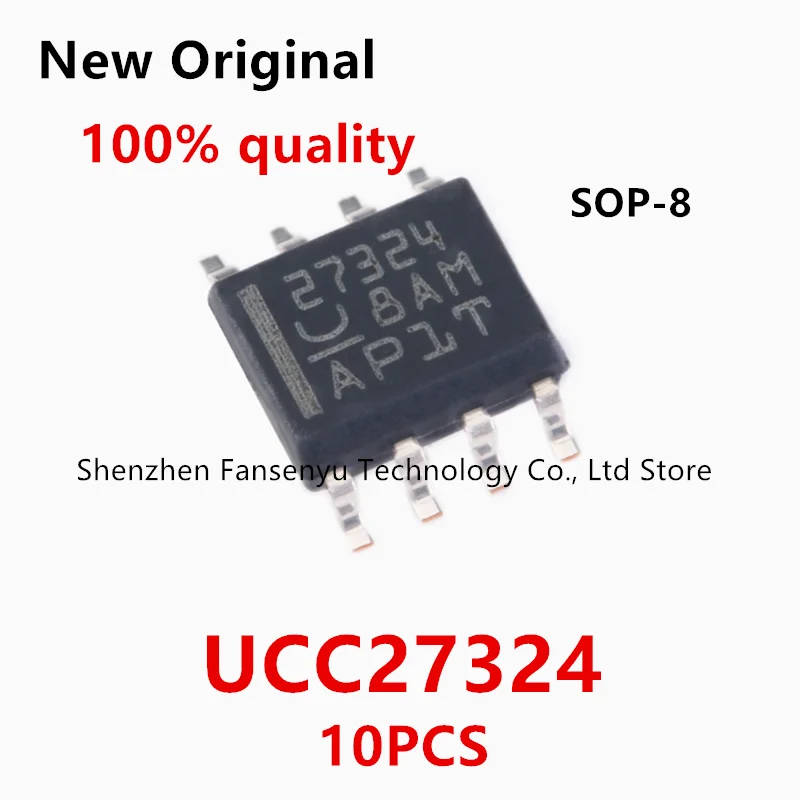 

(10piece) 100% New 27324 UCC27324 sop-8 Chipset