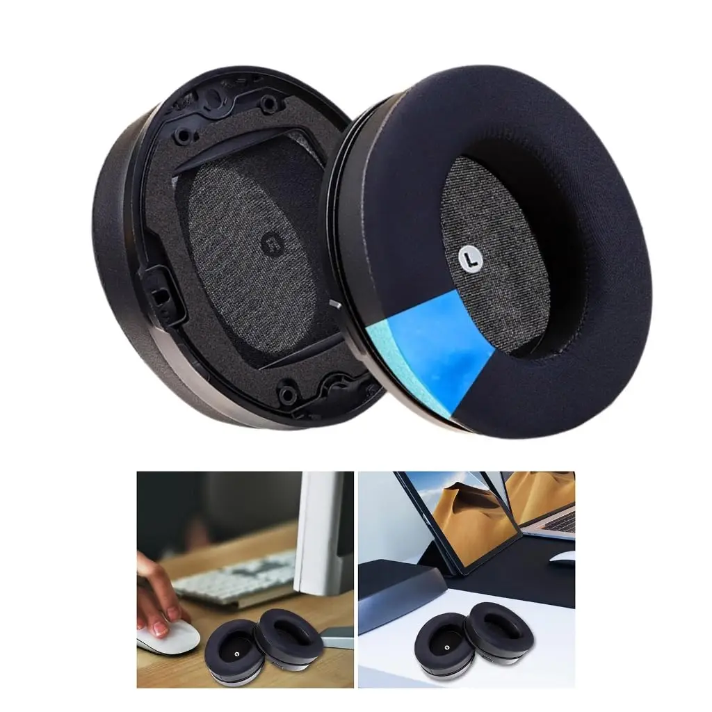 Cooling Gel Replacement Ear Cushion Pads，Compatible with Audeze Penrose, Penrose X, Mobius Headphones
