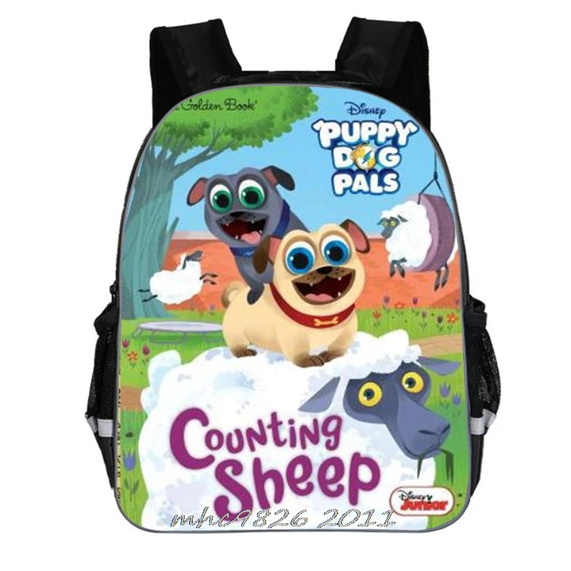 New Anime Puppy Dog Pals Kids School Bag Boys and Girls School  Cartoons Bag Backpacks for Girls Backpack Birthday Gift