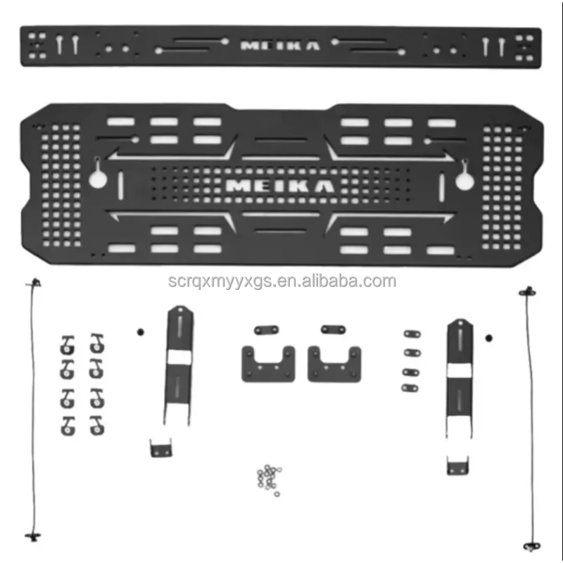 طاولة قابلة للطي من سبائك الألومنيوم المعدلة والمحدثة، رف تخزين الباب الخلفي مناسب لملحقات خزان GMB 300