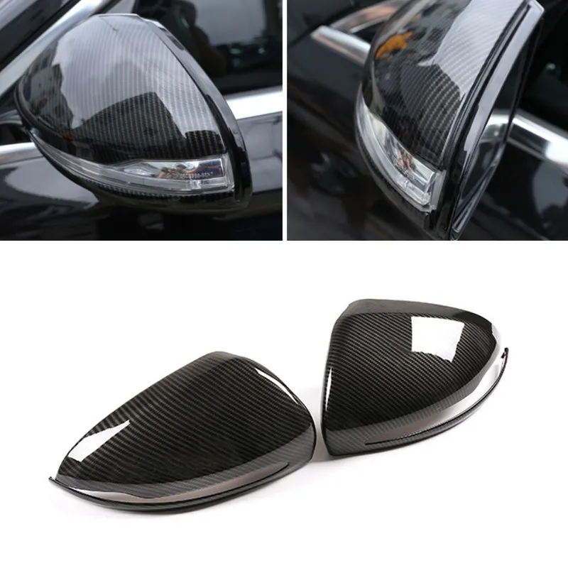 

RHD For Mercedes Benz C E G S GLC Class W205 W213 W222 C217 X205 Car Side Rearview Mirror Cap Cover ABS Carbon Fiber Texture