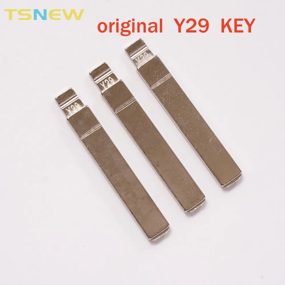 20pcs original Y-29# VA2 VA2T Metal Uncut Blank Flip Remote Key Blade For Peugeot Citroen Renault keydiy KD xhorse VVDI JMD