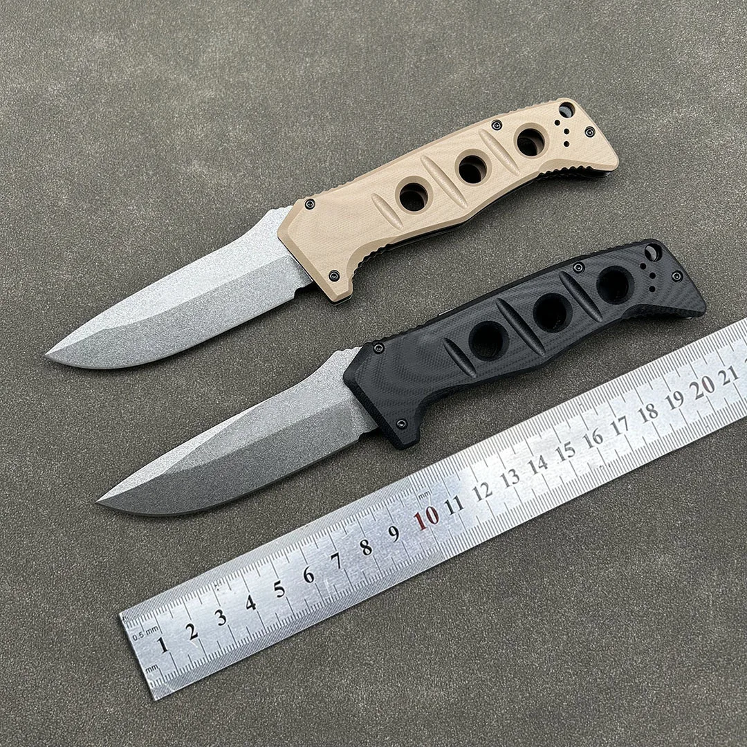 BM2750 Adamas Fast Folding Knife G10 Handle Camping Tactical EDC Combat Outdoor Hunting Survivial Portable Pocket Knives