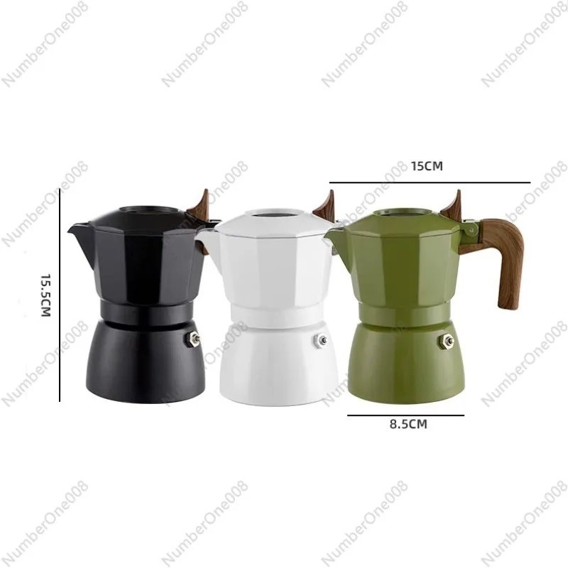 

Новинка 2025 года, кофеварка для эспрессо с двойным клапаном, портативная портативная кофеварка с крышкой